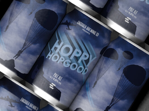 Hoppy Hopgood Pale Ale cans